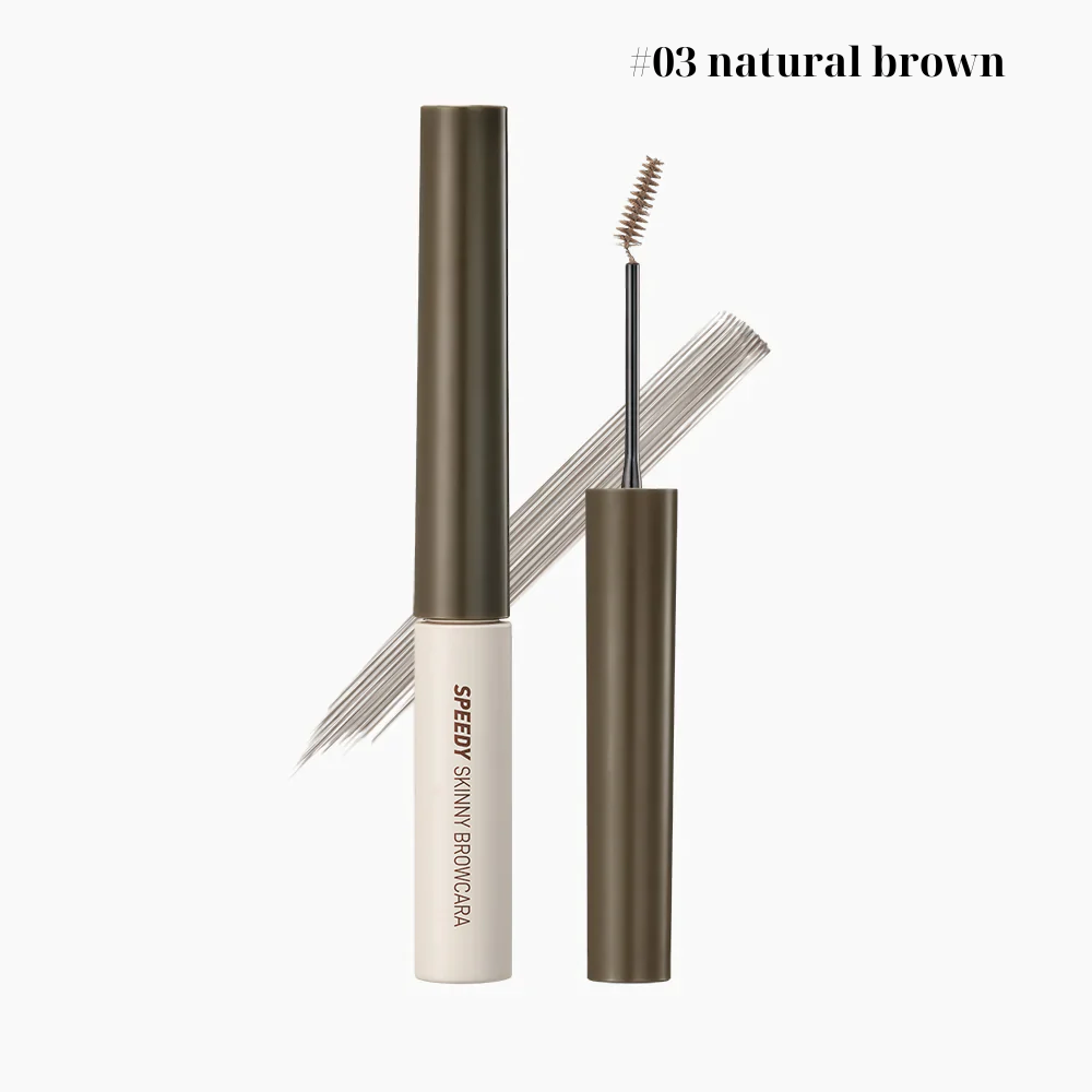Mascara mày Peripera Speedy Skinny Brow 3g tự nhiên lâu trôi