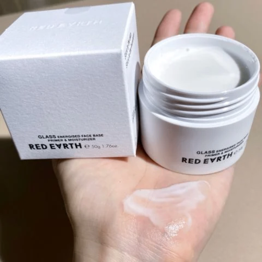 Kem lót Red Earth Energised Face Base Primer & Moisturizer 50g che phủ khuyết điểm nâng tone