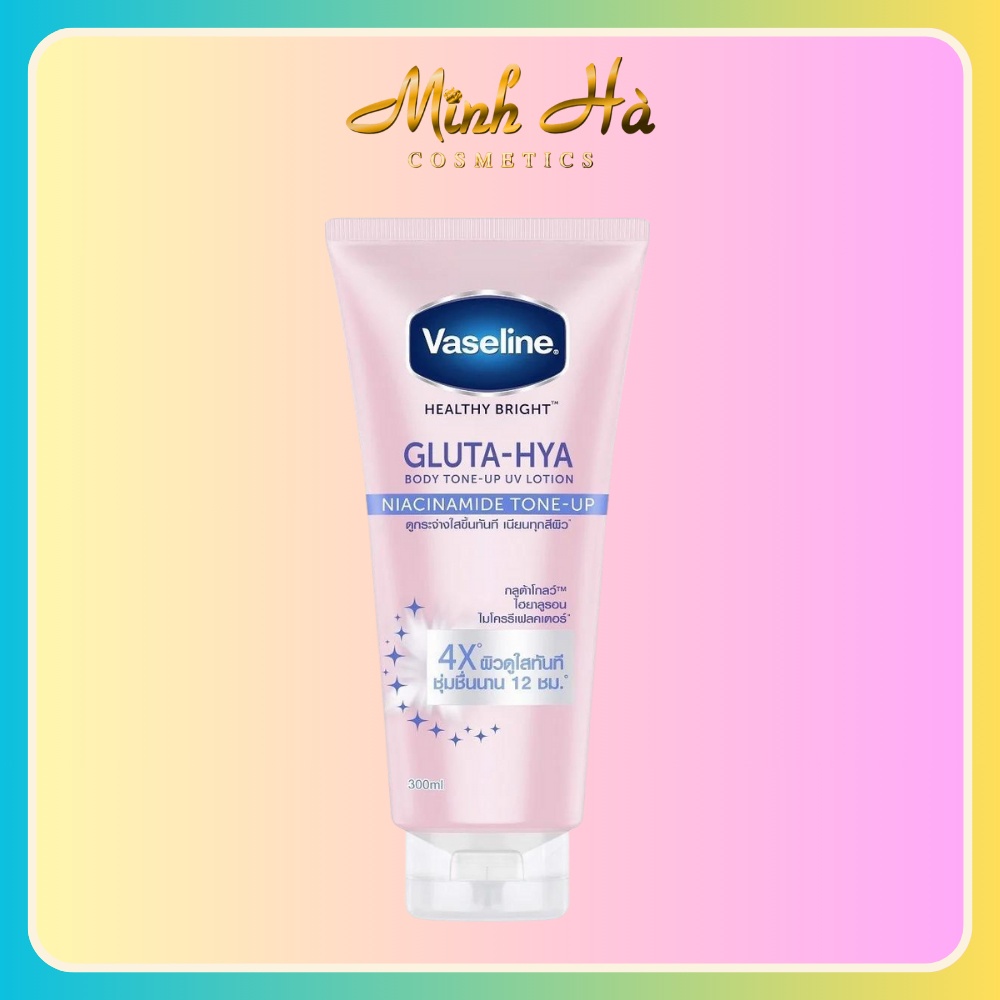 Dưỡng thể nâng tông Vaseline Thái 4x Healthy Bright Body Tone - Up 300ml