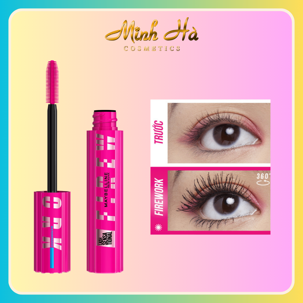 Mascara Maybelline New York Lash Sensational Firework Waterproof 8.75ml