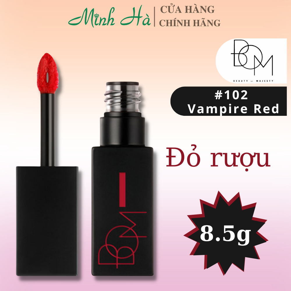 Son kem lì BOM Matt Holic Tint 8.5g bền màu lâu trôi, giữ màu lâu trong thời gian dài