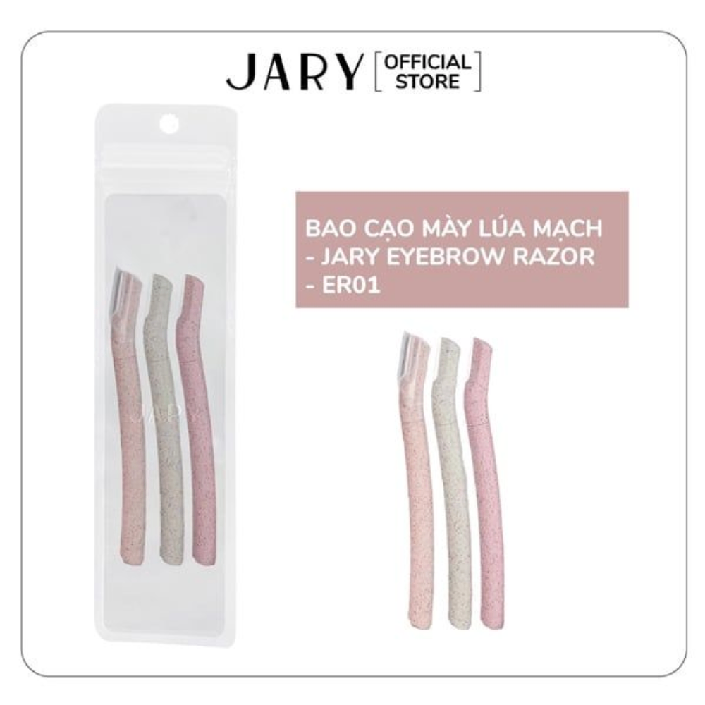 Set 3 cái dao cạo lông mày JARY Eyebrown Razor ER01