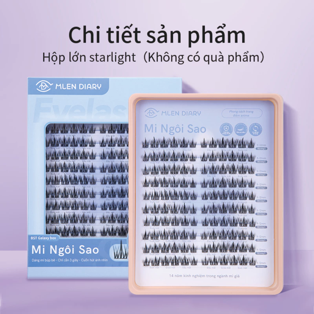 Mi giả Mlen Diary Mi Ngôi Sao Anime DTM021787_R (Hộp lớn)