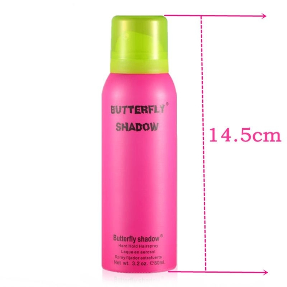 Gôm xịt giữ nếp tóc Butterfly Shadow 320ml cố định nếp tóc hương thơm quyến rũ