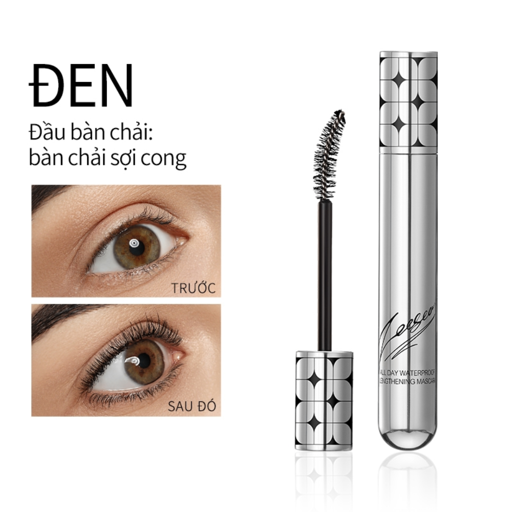 Mascara Zeesea Vỏ bạc kháng nước lâu trôi 36h 6g