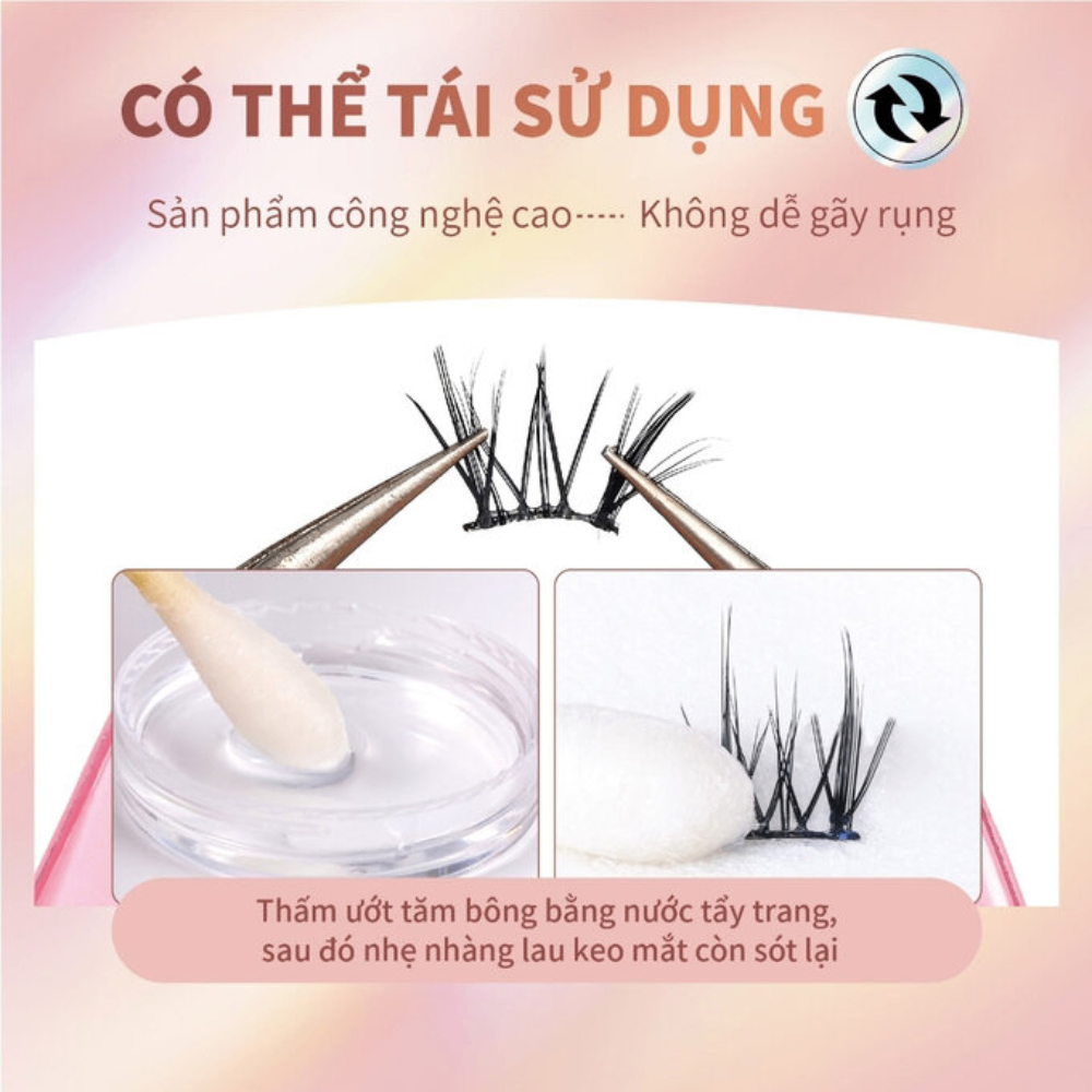 Mi giả Mlen Diary Mi Nhung Cotton Candy