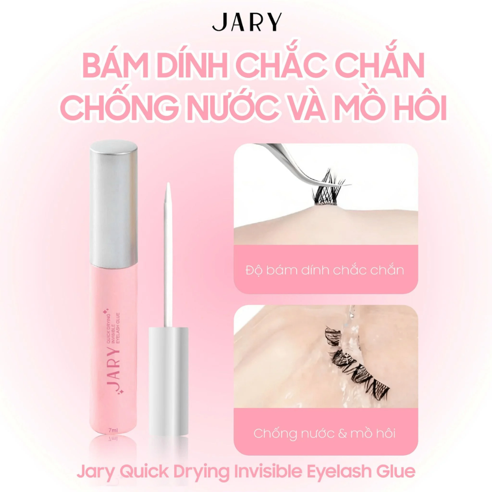 Keo dán mi JARY Quick Drying Invisible Eyelash Glue 7ml