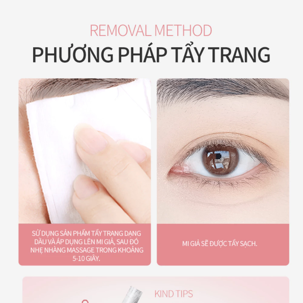 Keo dán mi giả Mlen Diary Reassuring 1.5g