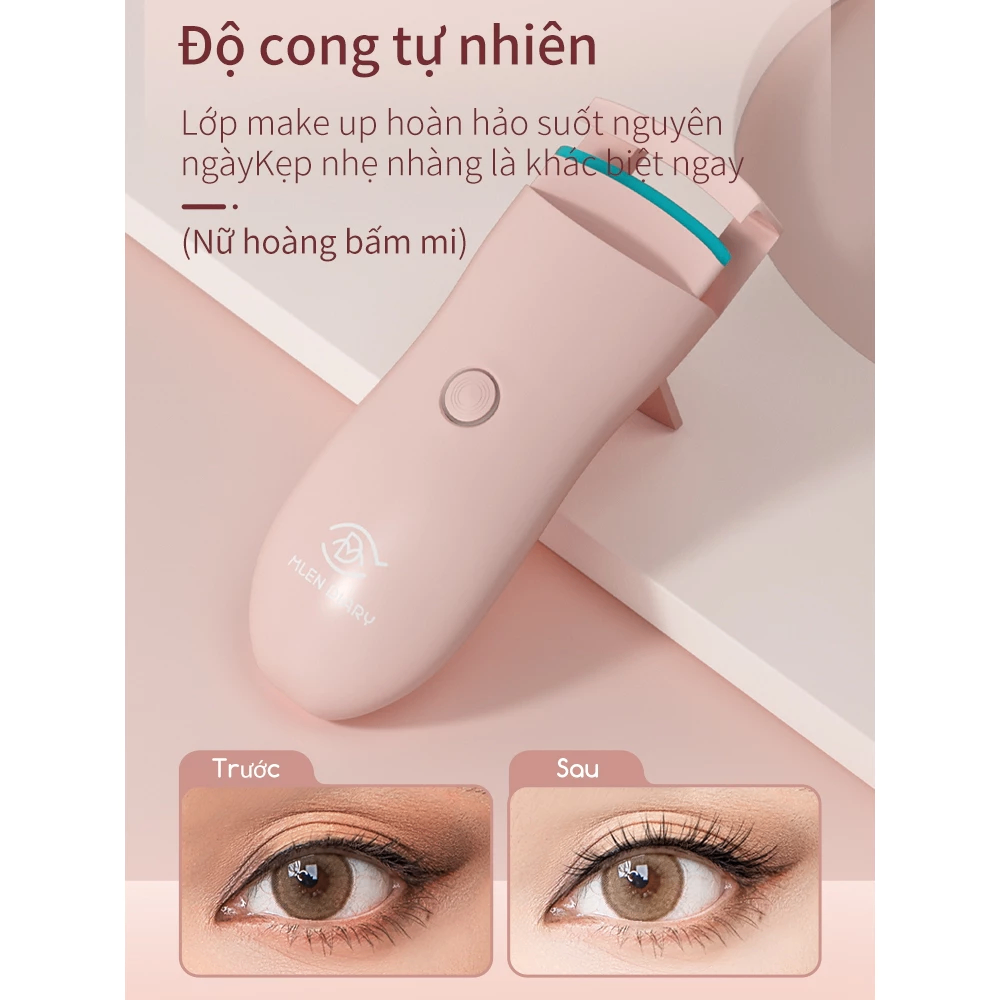 Máy uốn mi sạc điện Mlen Diary Eyelash Curler