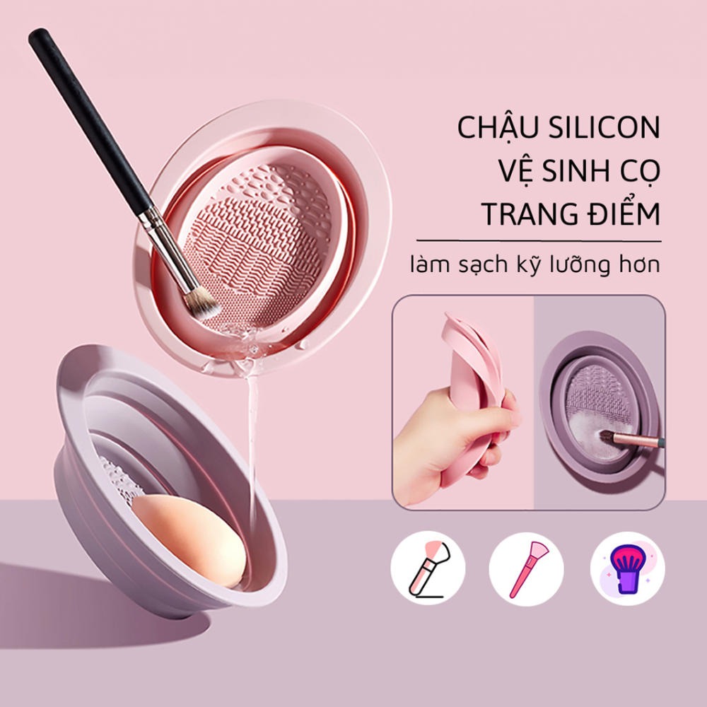 Dụng cụ vệ sinh cọ trang điểm JARY Silicone Makeup Brush Cleansing