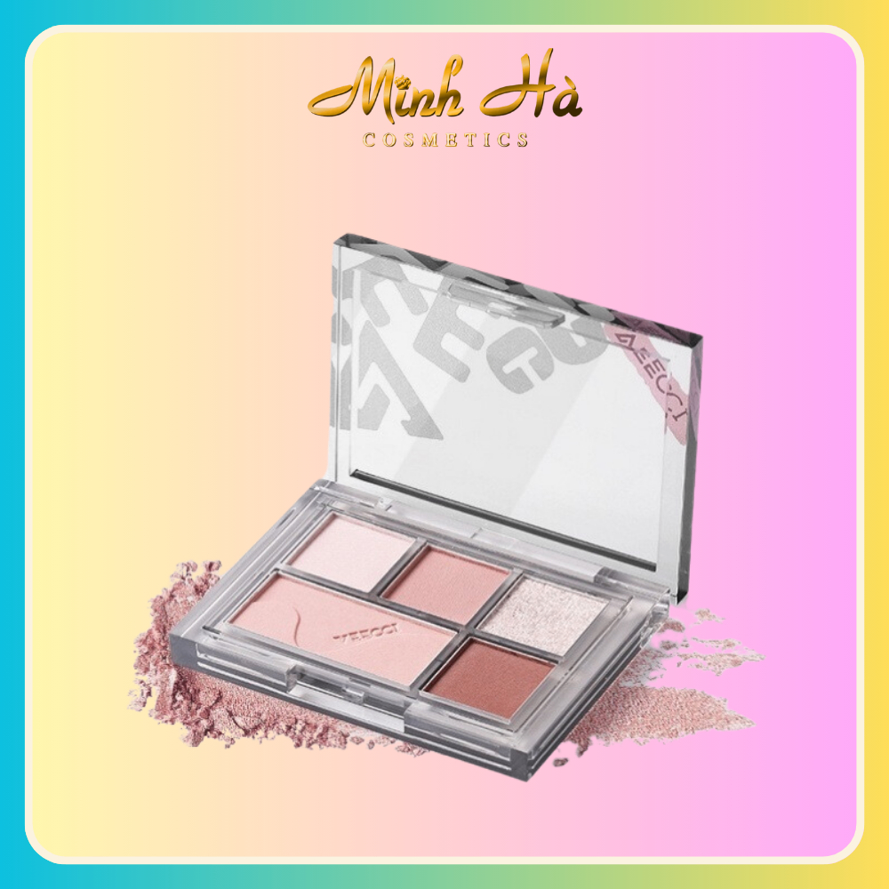 Phấn mắt 5 ô Veecci Eyeshadow Palette 10g dễ tán bền màu