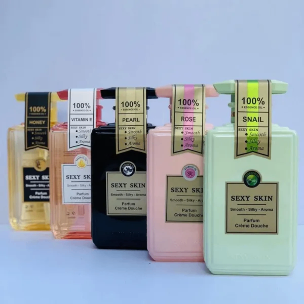 Sữa tắm nước hoa Sexy Skin 600ml dưỡng ẩm và lưu hương