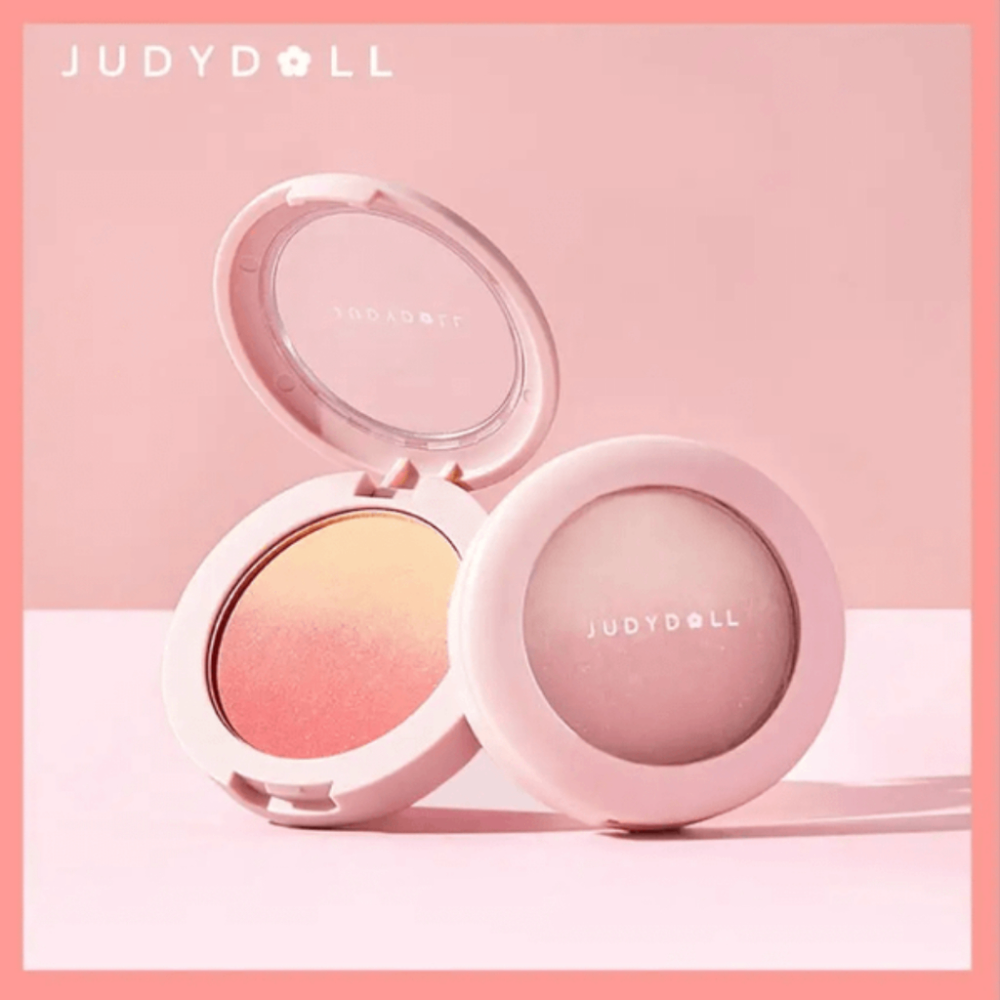 Phấn má hồng Judydoll Gradual Powder Blusher 4.3g phấn mịn tông màu tự nhiên phù hợp với tông da châu Á