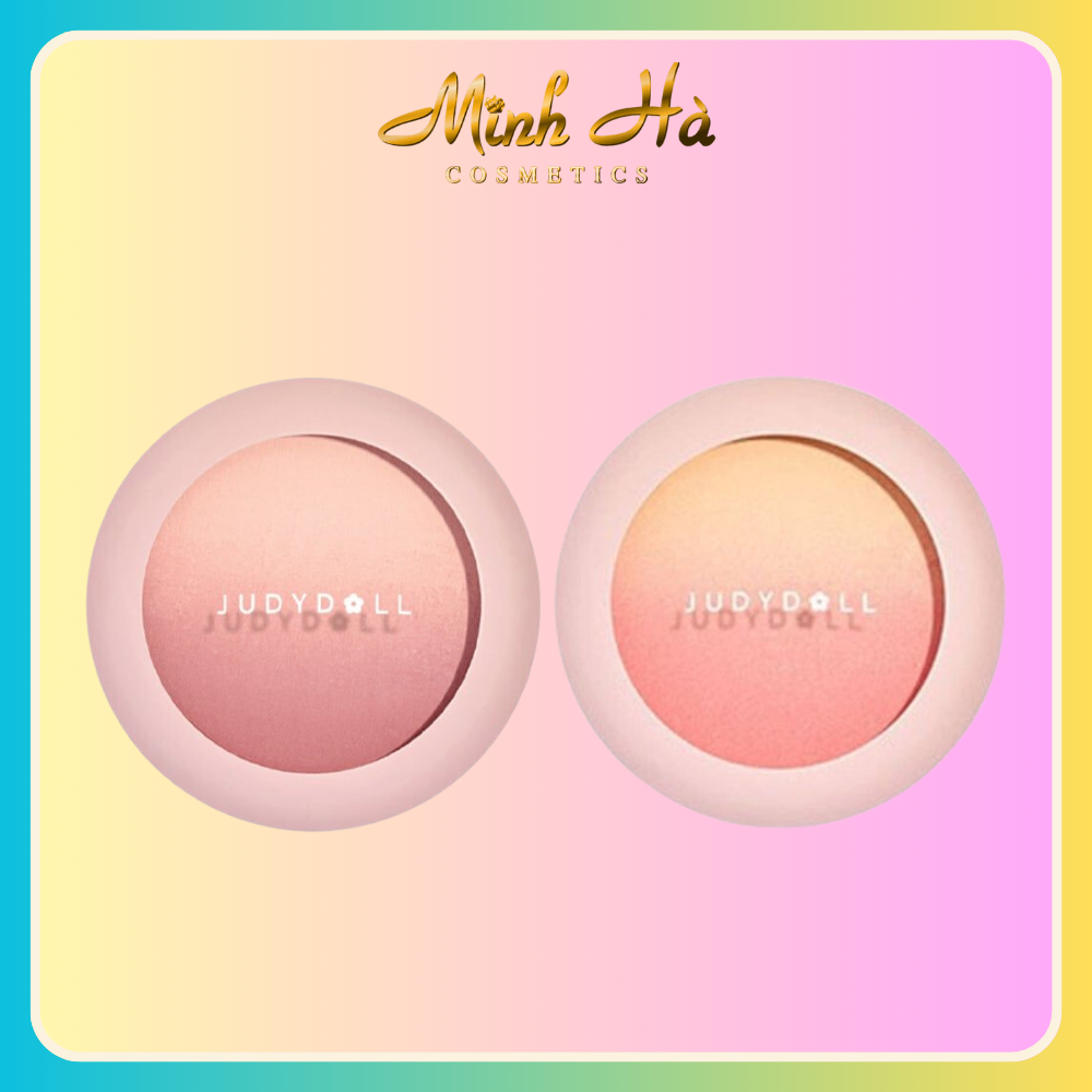 Phấn má hồng Judydoll Gradual Powder Blusher 4.3g phấn mịn tông màu tự nhiên phù hợp với tông da châu Á