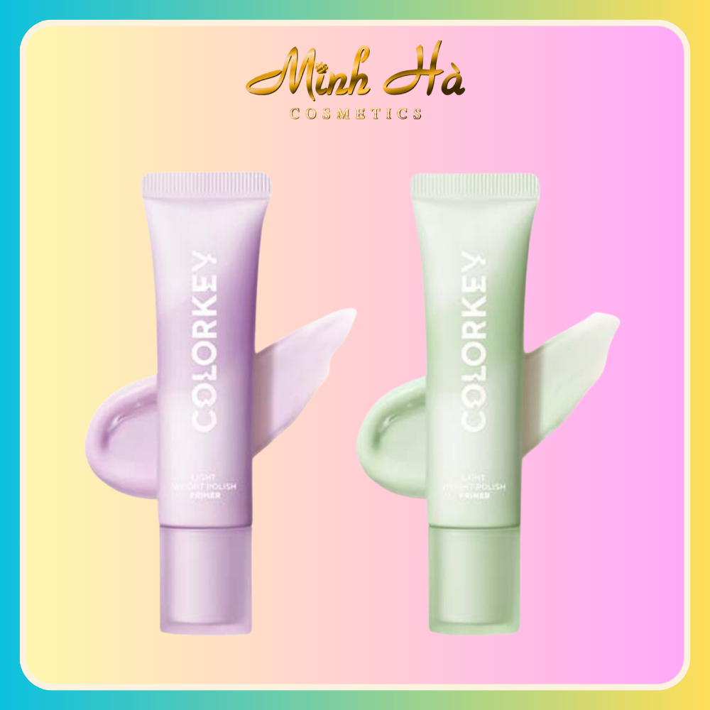 Kem lót Colorkey light weight polish 30g dưỡng ẩm làm sáng và tái tạo làn da