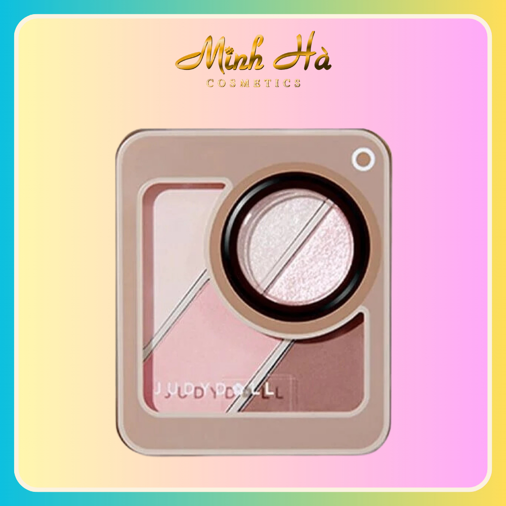 Phấn mắt 5 ô Judydoll Multi 5-Color Palette 4.5g khả năng lên màu tốt lâu trôi
