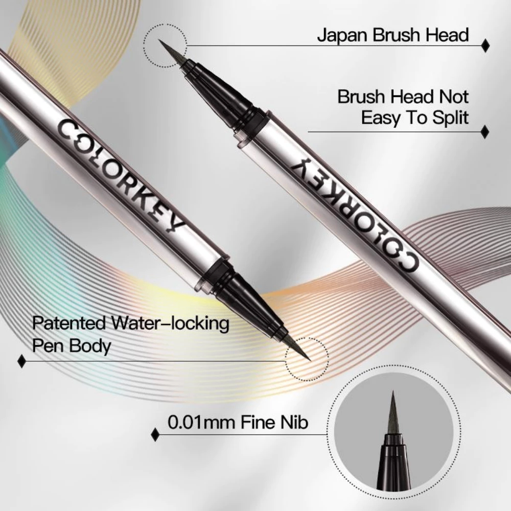 Kẻ mắt nước Colorkey Floating Color Liquid Eyeliner N01