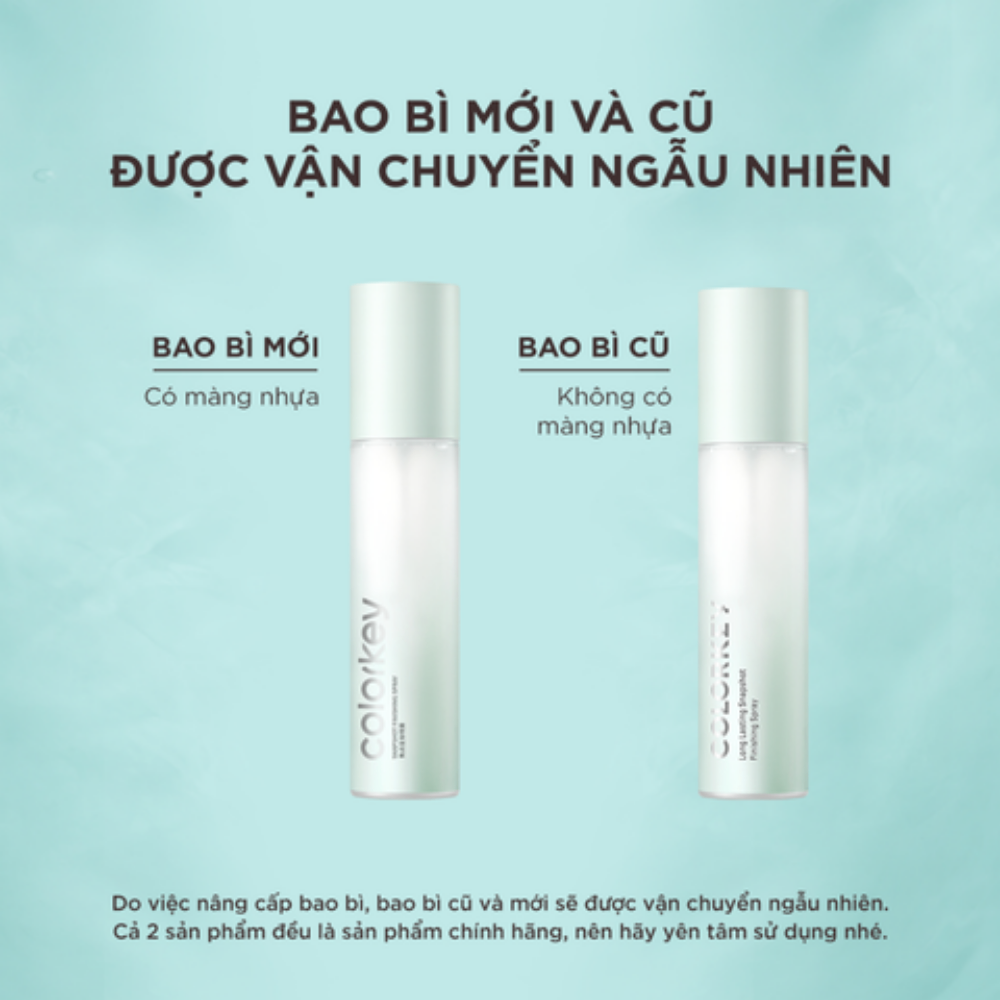 Xịt Khoá Makeup Colorkey long lasting snapshot finishing spray 100ml