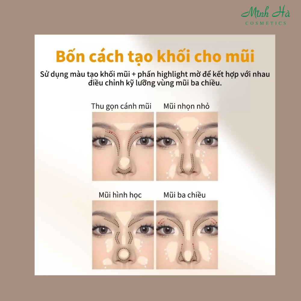 Phấn tạo khối và bắt sáng VEECCI 10g lâu trôi kháng nước