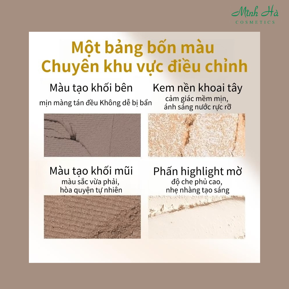 Phấn tạo khối và bắt sáng VEECCI 10g lâu trôi kháng nước