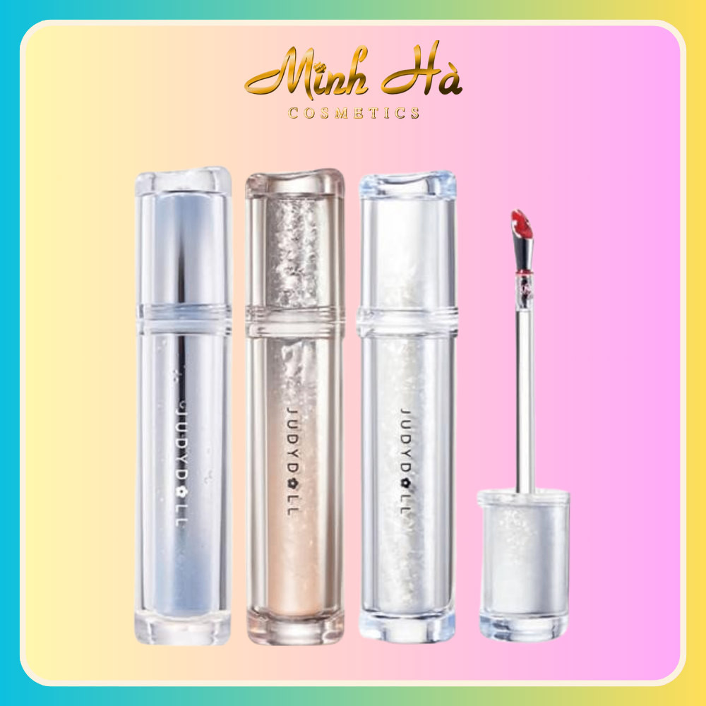Son tint bóng Judydoll Watery Lip Gloss 2.4g căng mọng mát lạnh lên màu chuẩn