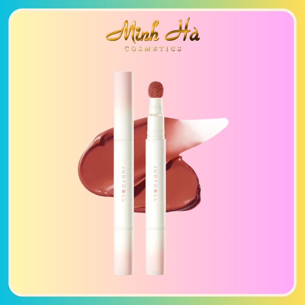 Son kem Judydoll Matte Lip Cream 1.8g lên màu chuẩn bền màu