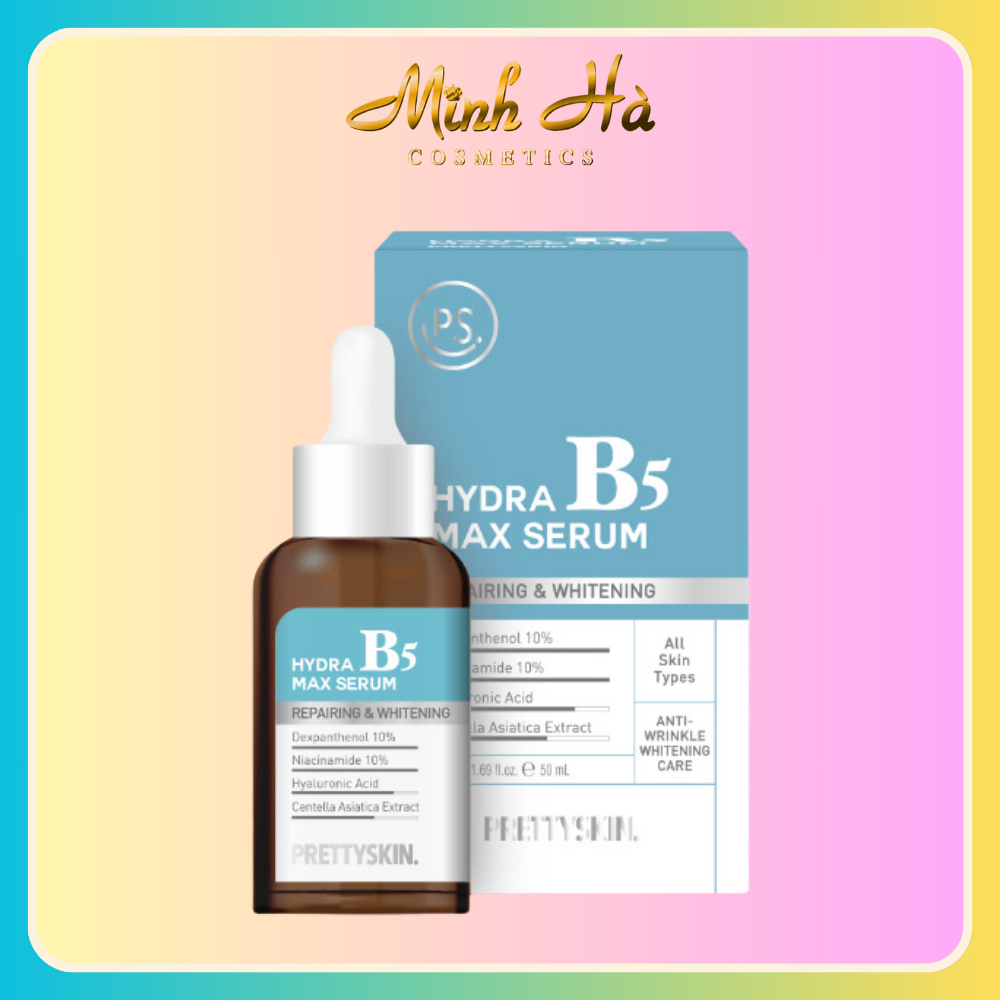 Tinh chất phục hồi Prettyskin Hydra B5 max serum 50ml