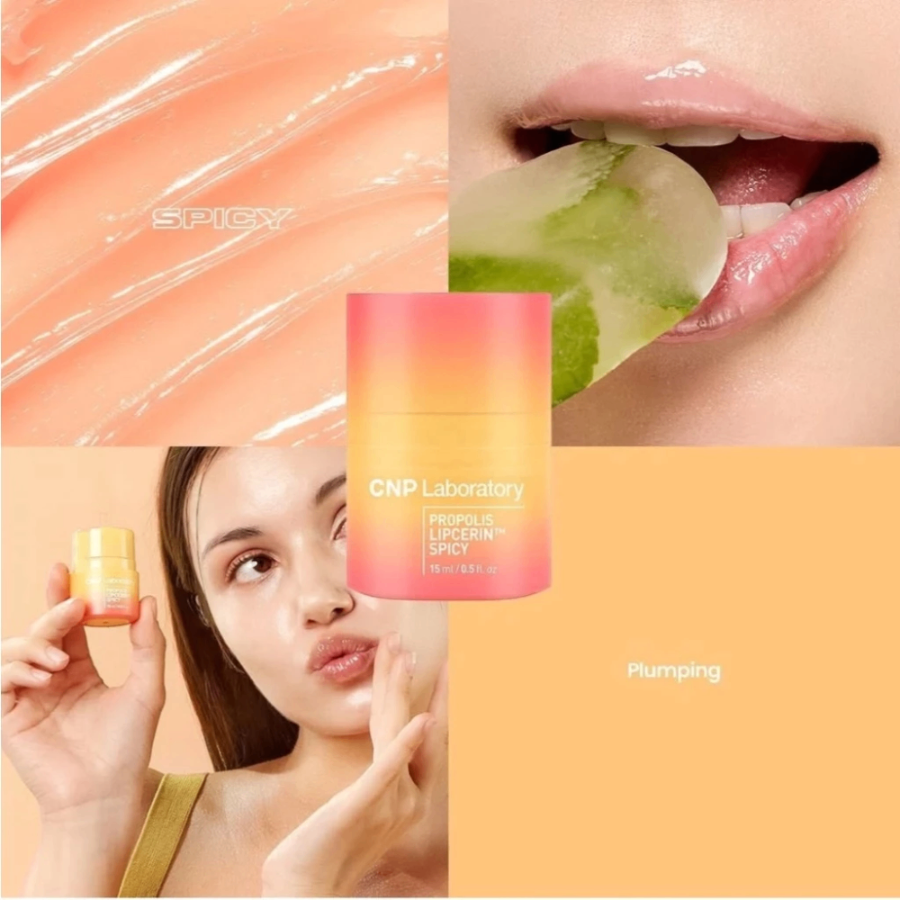Dưỡng môi keo ong CNP Propolis Lipcerin 15ml dưỡng ẩm làm mềm môi