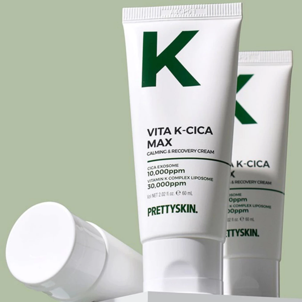Kem dưỡng Prettyskin Vita K-cica Max Calming & Recovery Cream 60ml