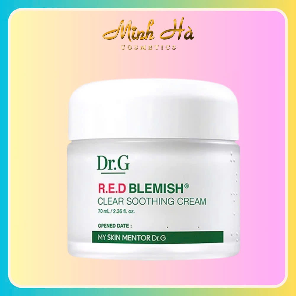 Kem dưỡng Dr.G Red Blemish Cream 70/100ml làm dịu phục hồi da