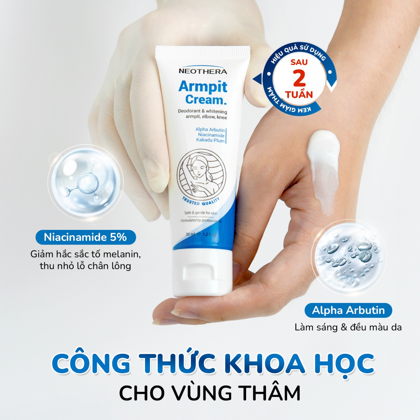 Kem Dưỡng Nách Neothera Armpit Cream 35ml