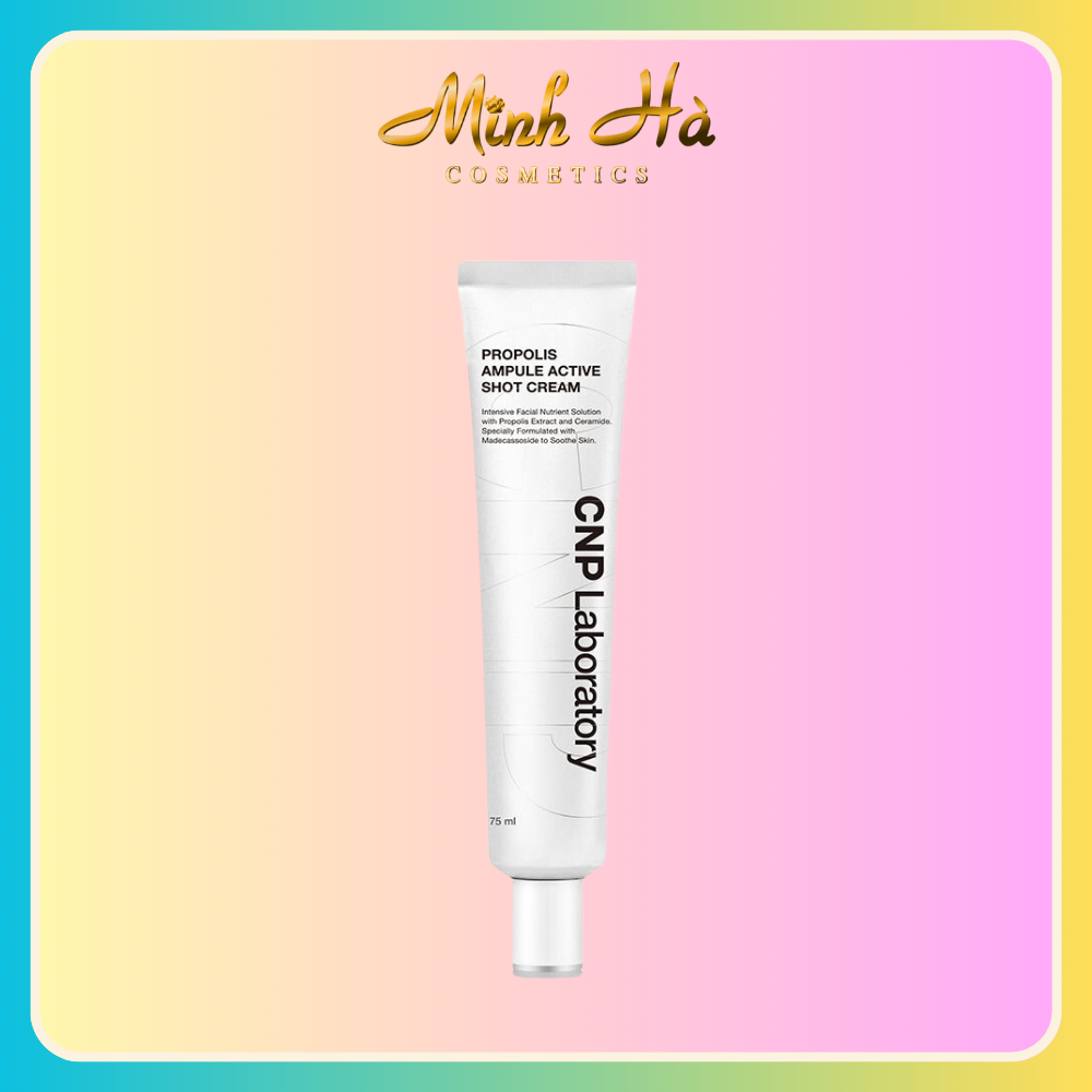 Kem dưỡng CNP Laboratory Propolis Ampule Active Shot Cream 75ml dưỡng ẩm phục hồi và làm dịu da