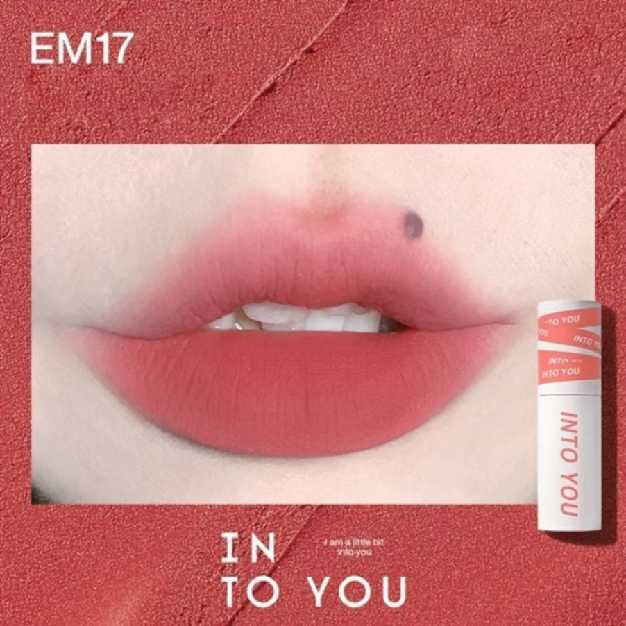 Son kem lì INTO YOU Shero Super Matte Lip & Cheek Mud 5g làm đều màu môi