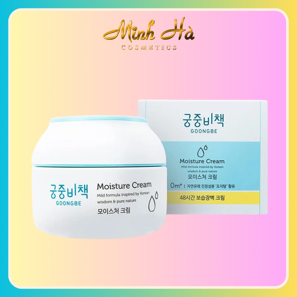 Kem dưỡng ẩm Goongbe Moisture Cream 180ml dành cho trẻ em và sơ sinh