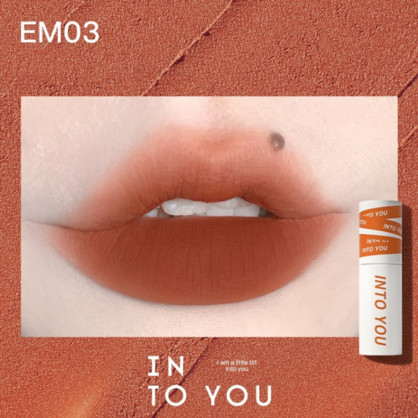 Son kem lì INTO YOU Shero Super Matte Lip & Cheek Mud 5g làm đều màu môi