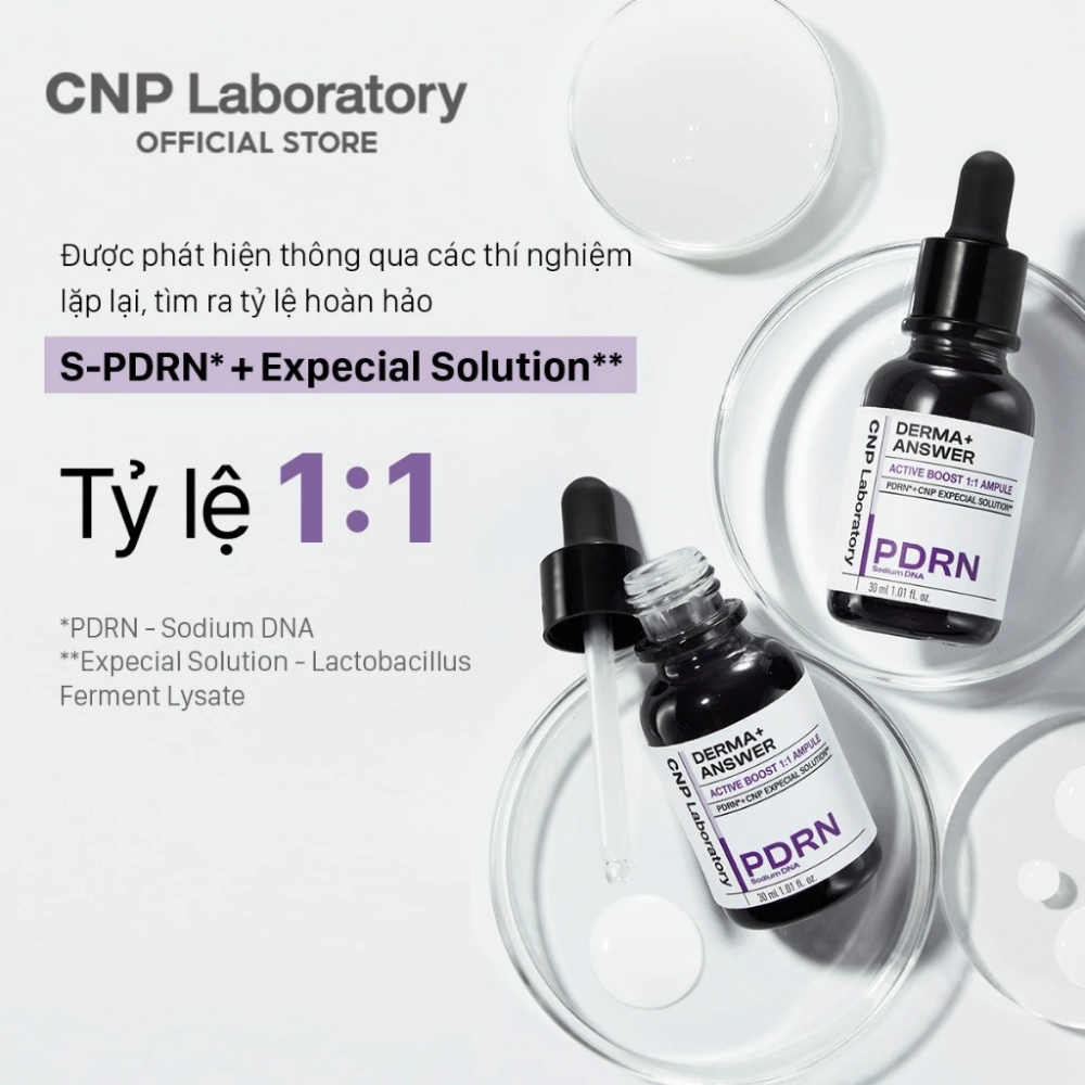 (Tách set) Tinh chất CNP Laboratory PDRN Derma Answer Active Boost Ampule 30ml