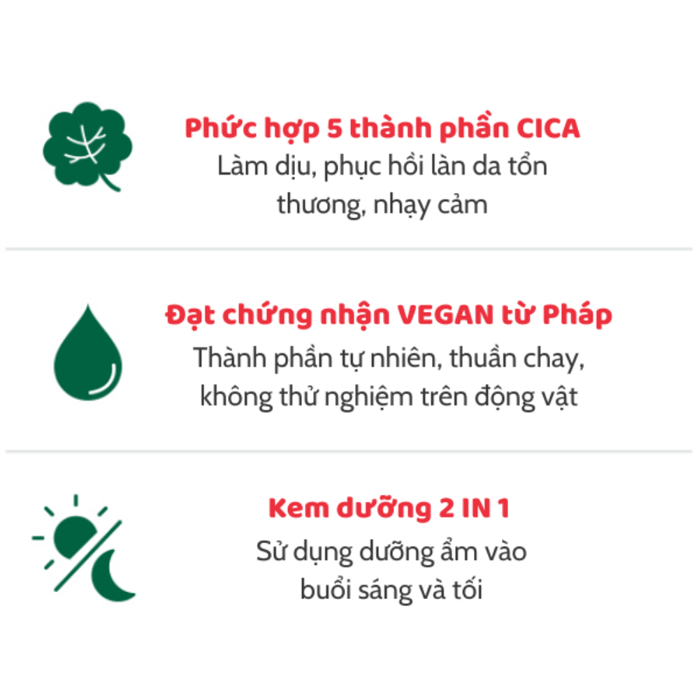 Kem dưỡng Dr.G Red Blemish Cream 70/100ml làm dịu phục hồi da