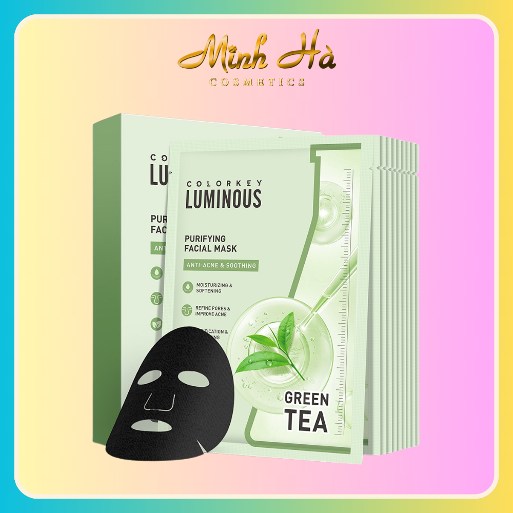 Mặt Nạ Colorkey Luminous Replenishing Facial Mask 25ml các loại dưỡng ẩm và làm dịu da