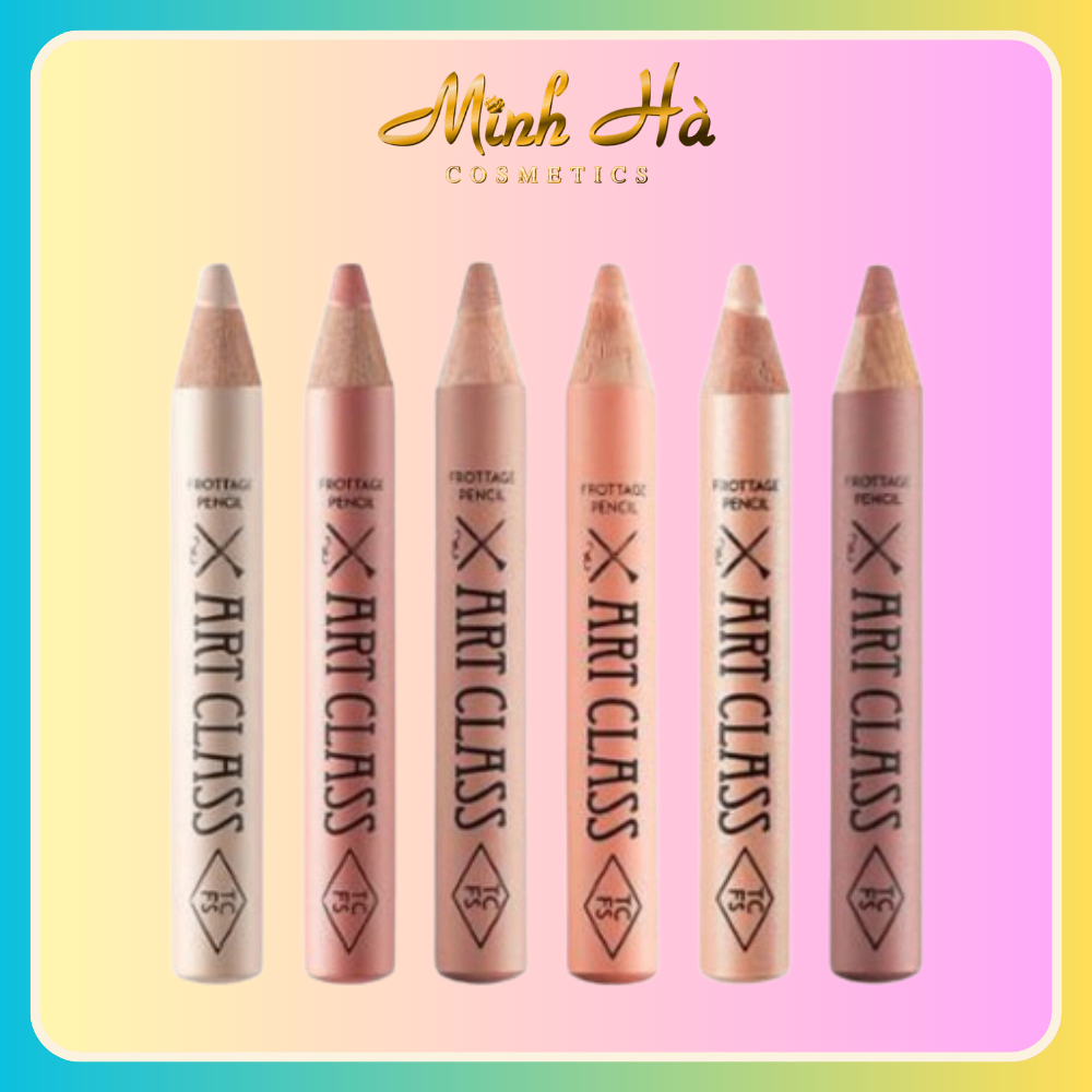 Chì kẻ bọng mắt Too Cool For School Artclass Frottage Pencil 1.1g chất chì nhẹ mịn độ bám tốt