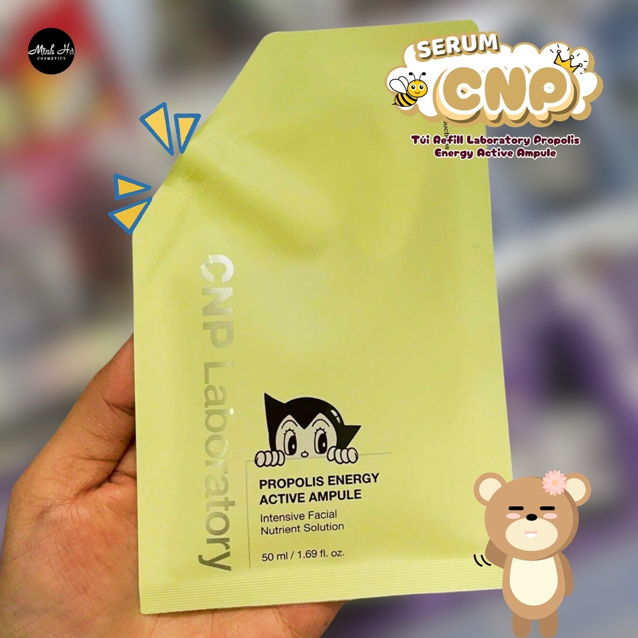 Tinh chất keo ong CNP Laboratory Propolis Energy Active Ampule 35ml dưỡng ẩm và phục hồi da