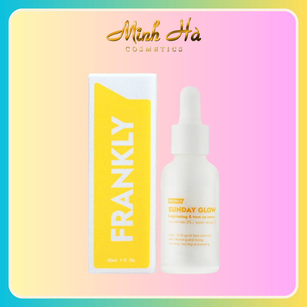 Tinh chất dưỡng sáng và nâng tone da Frankly Sunday Glow 30ml