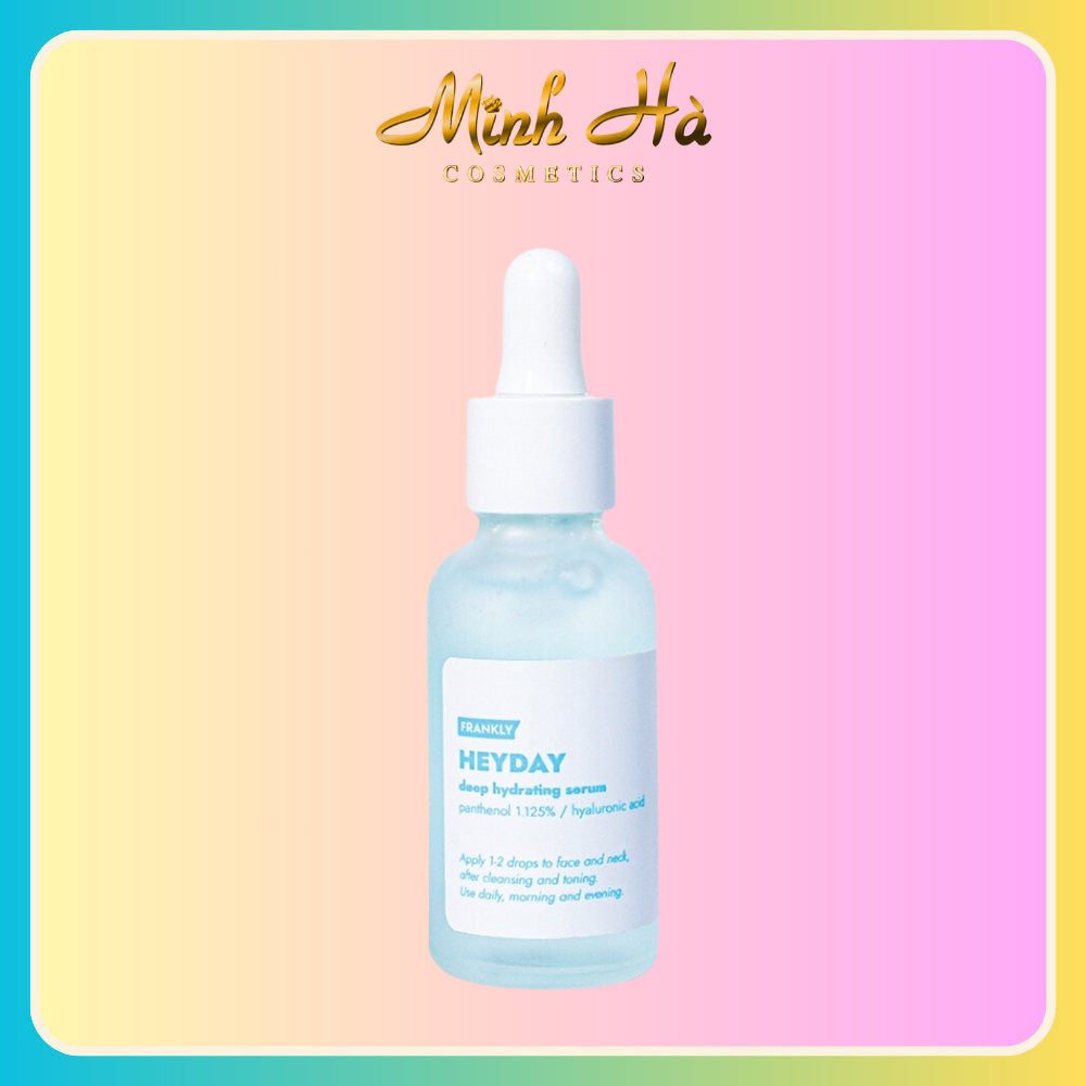 Tinh chất Frankly Heyday Deep Hydrating Serum 30ml (xanh)
