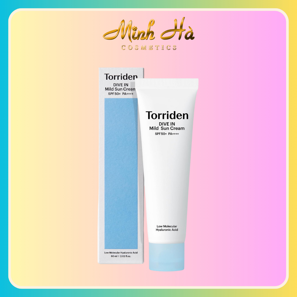 Kem Chống Nắng Torriden Dive-In mild sun cream SPF 50+ PA++++ 60ml