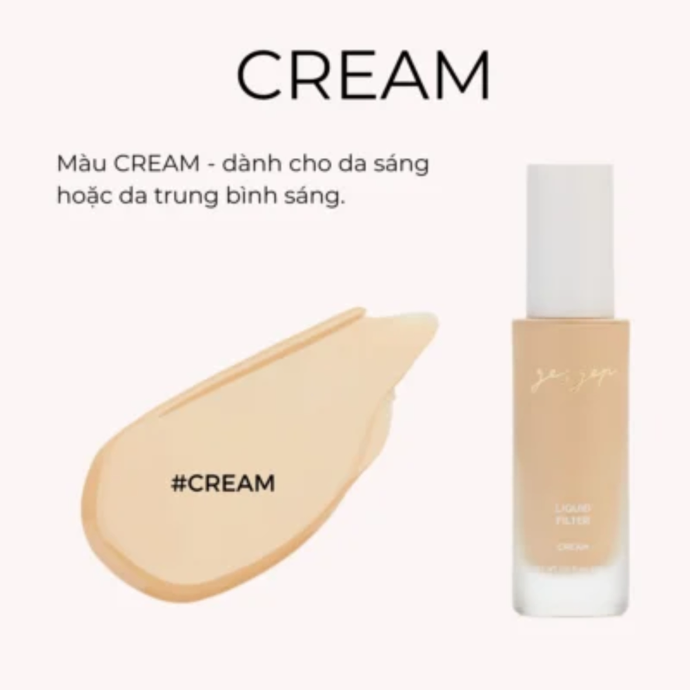 Kem nền Gesgep Liquid Filter Cream 30ml