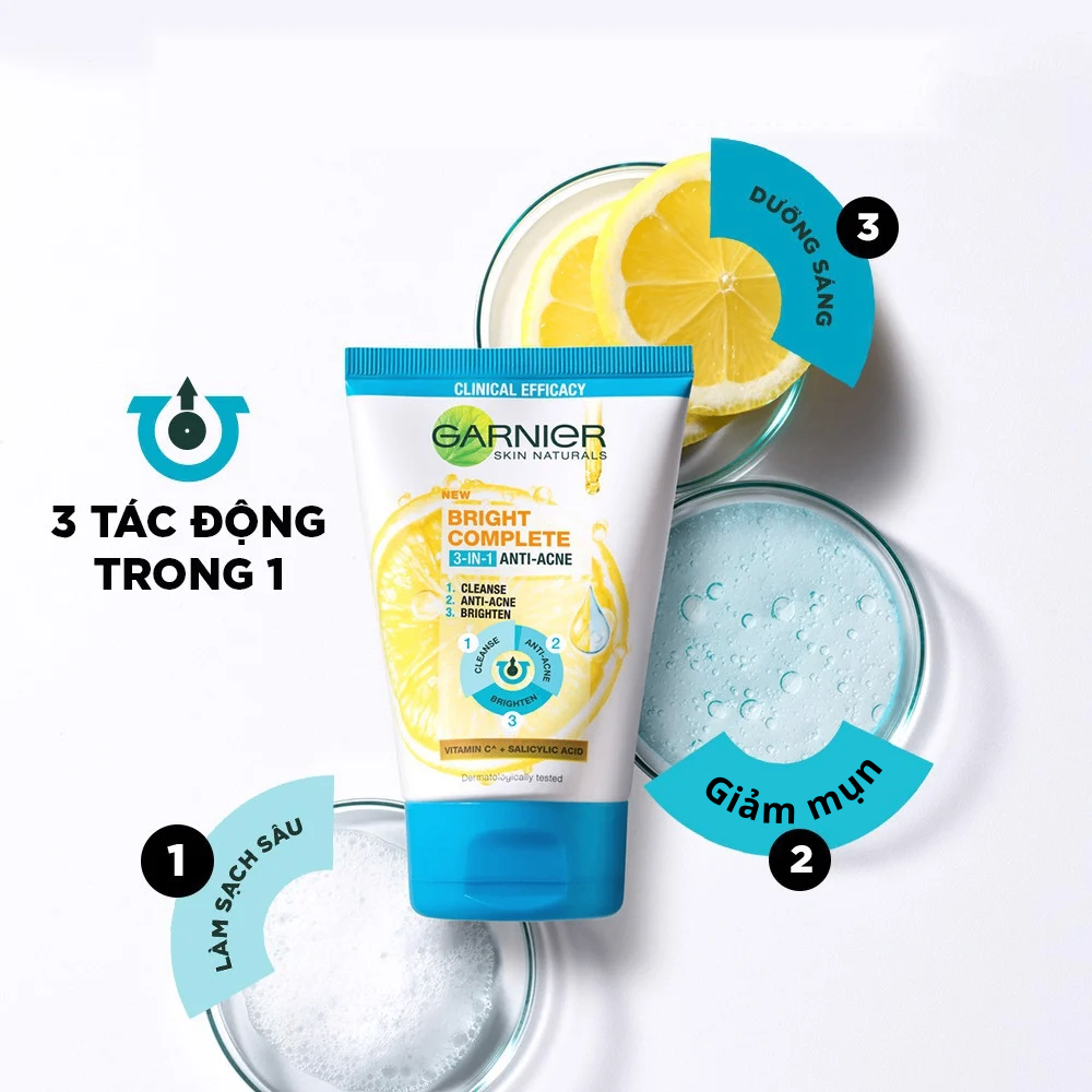 Sữa rửa mặt Garnier 50ml