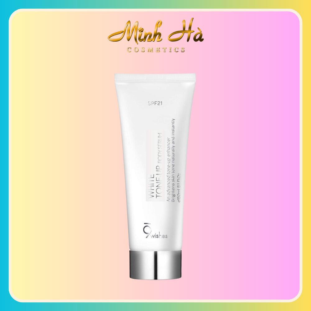 Dưỡng thể nâng tông 9 Wishes White Tone-up Body Cream 150ml