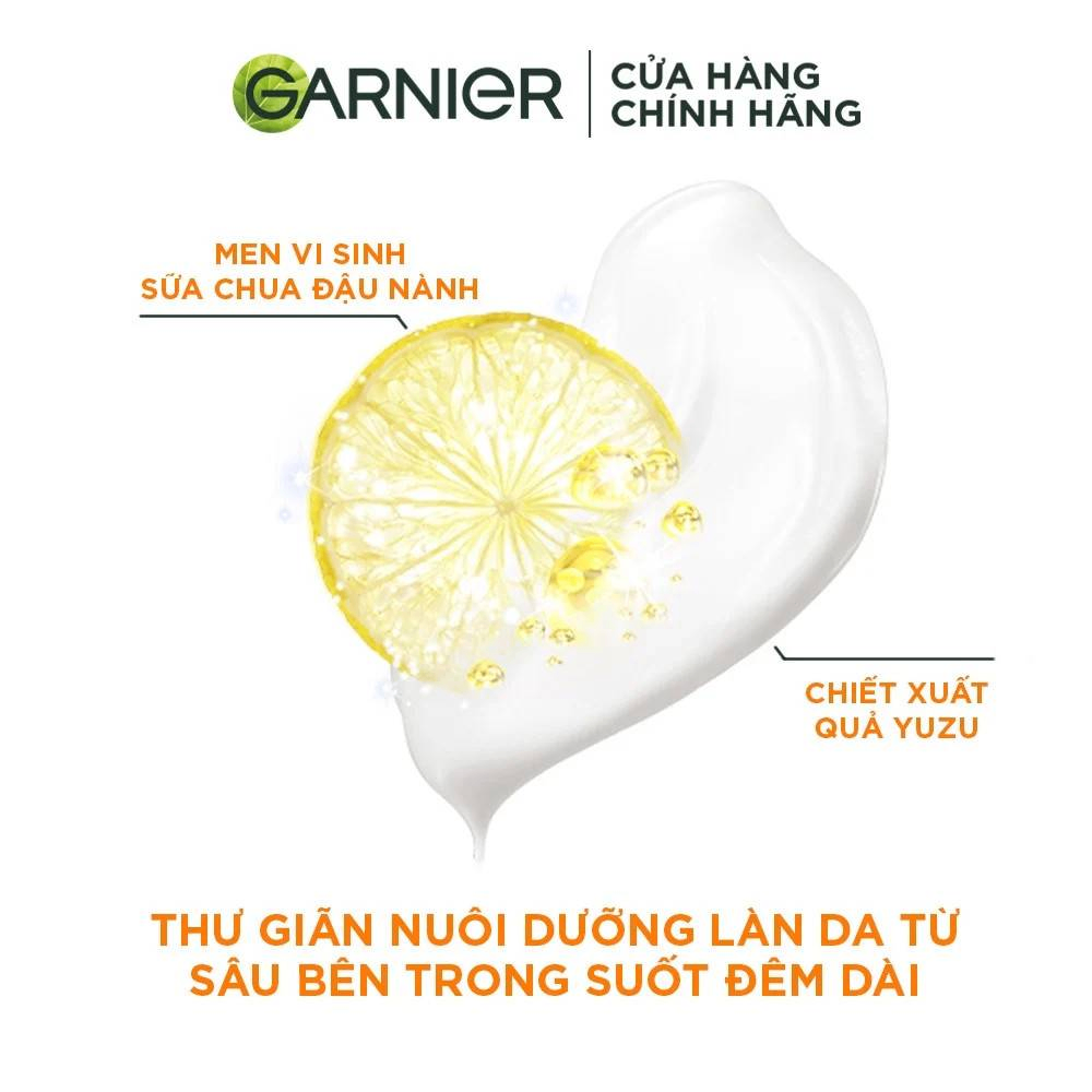 Mặt nạ ngủ Garnier Light Complete Yoghurt Sleeping Mask 50ml