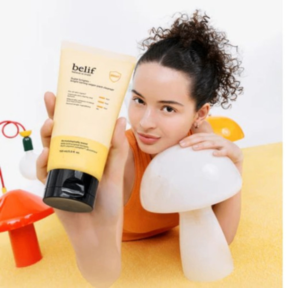 Sữa rửa mặt Belif Super Knights 150ml dưỡng da săn chắc hơn và tăng cường độ đàn hồi