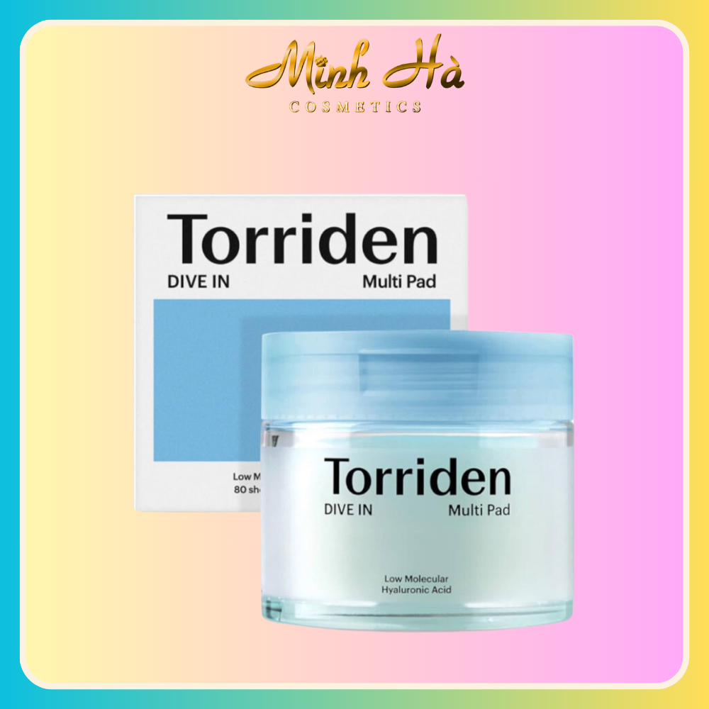 Toner Pad Cấp ẩm, Mềm Mịn Da Torriden DIVE IN Multi Pad (80 miếng)