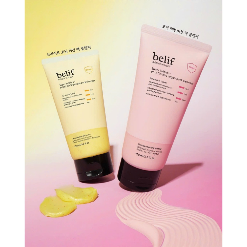 Sữa rửa mặt Belif Super Knights 150ml dưỡng da săn chắc hơn và tăng cường độ đàn hồi